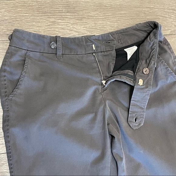 Vince Flat Front Chino Tapered Ankle Pants Khaki Gray Size 0. - Picture 7 of 9